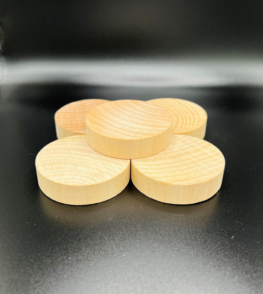 Pack of 5 Fridge Magnet Wood Round Circle Bottle Opener ($3 Each)